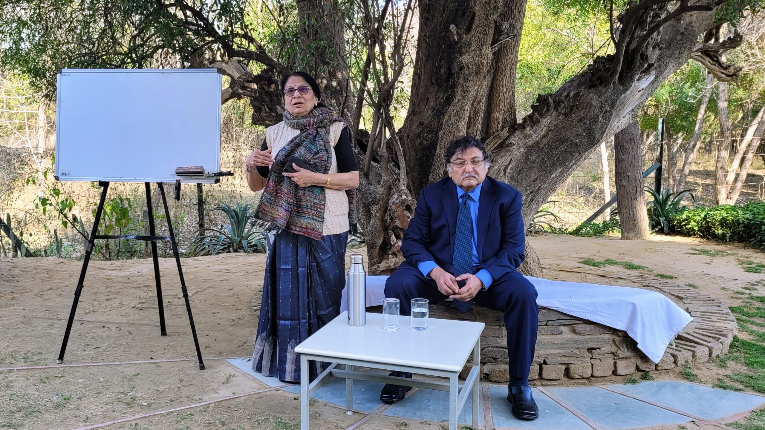 Prof. Parimal Mandke and Prof. Sugata Mitra