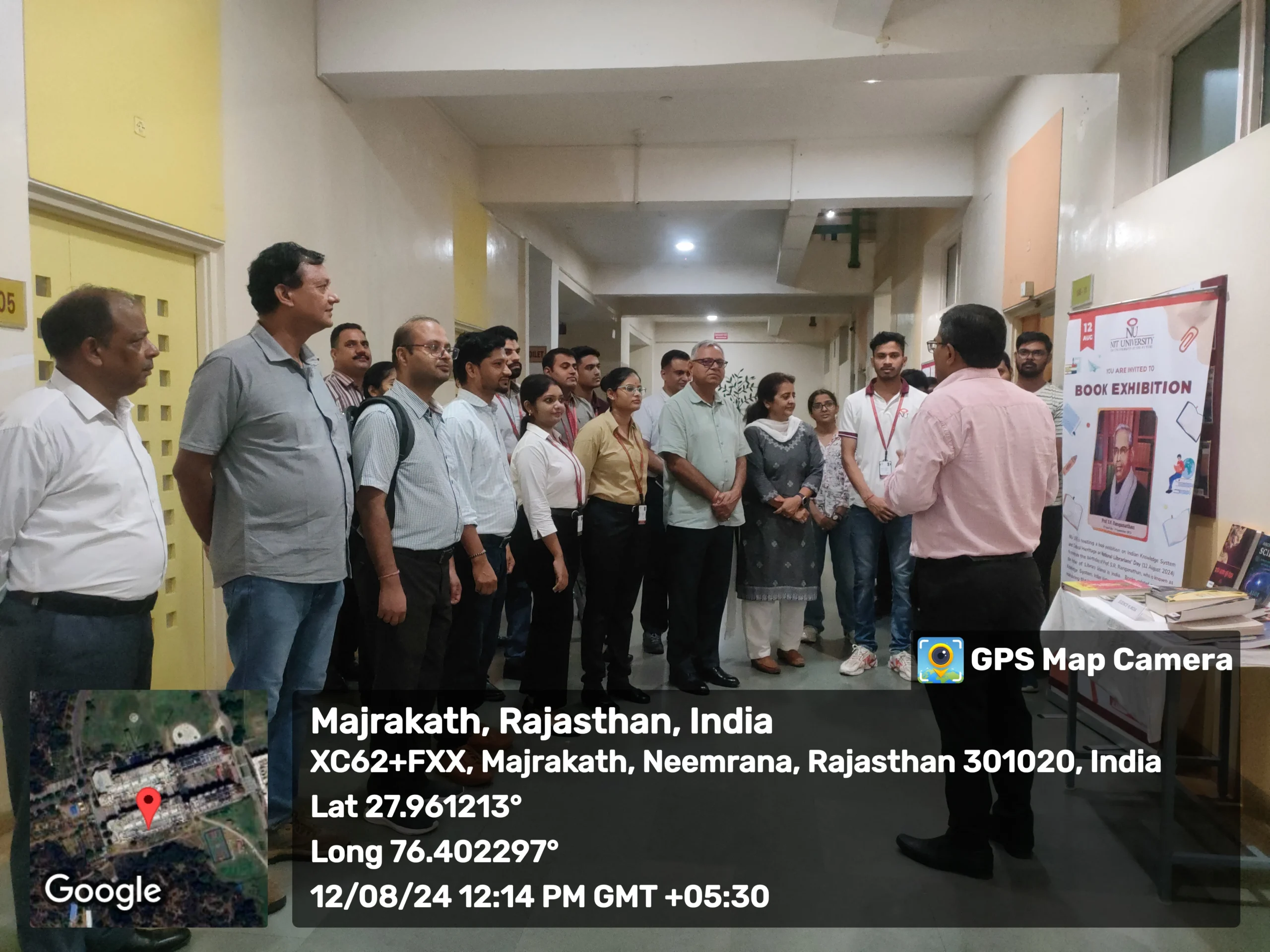 NU LIRC hosts a book exhibition on National Librarians Day