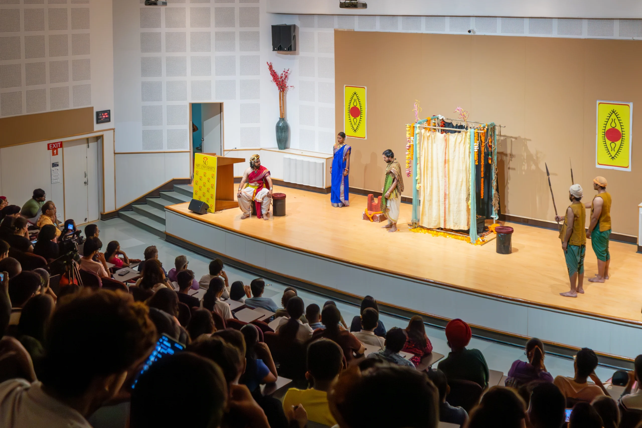 NIIT University hosts SPIC-MACAY-presented play  - ‘Raj Rakt’ by Naya Theatre