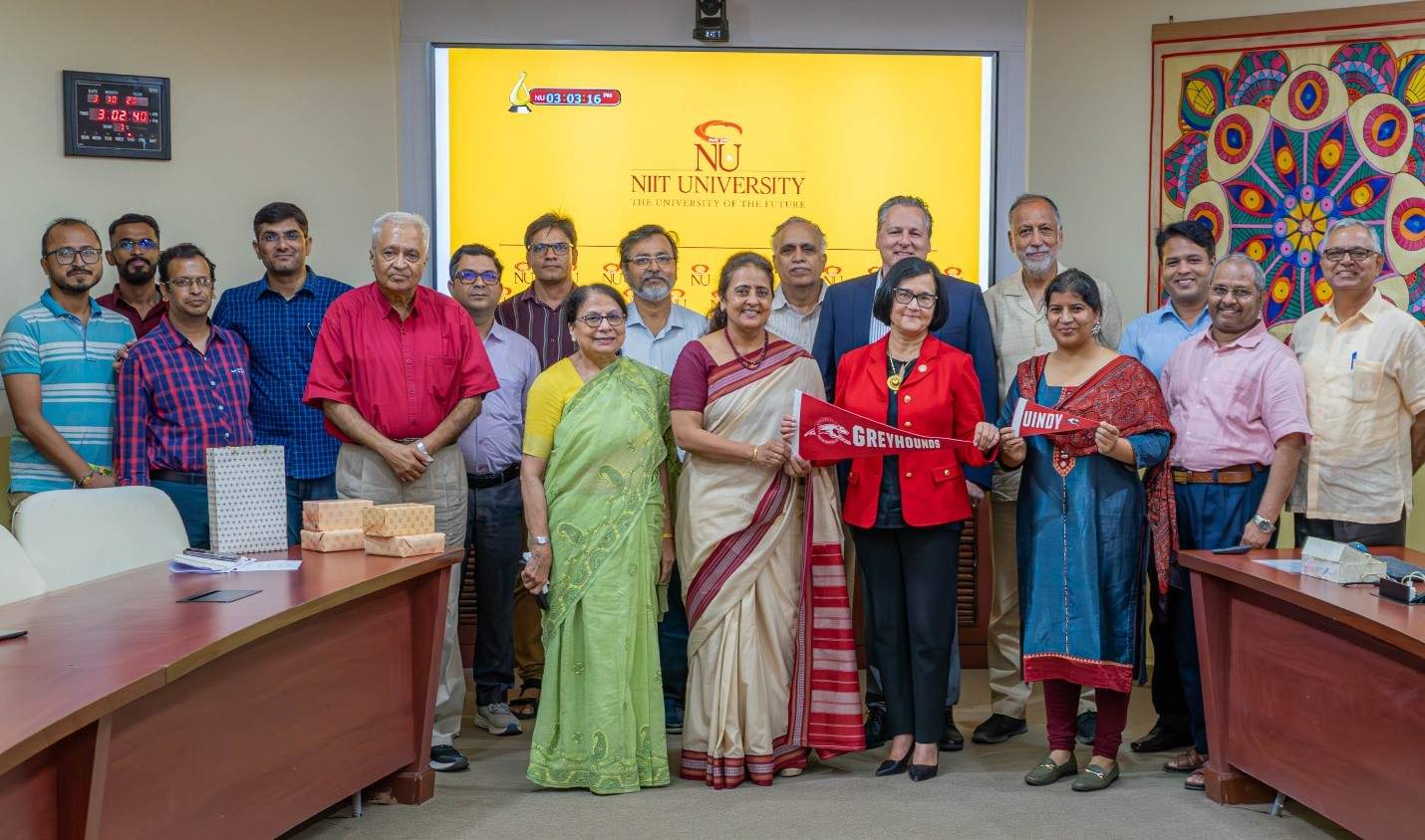 NIIT University and University of Indianapolis partner to enhance higher education academics and research