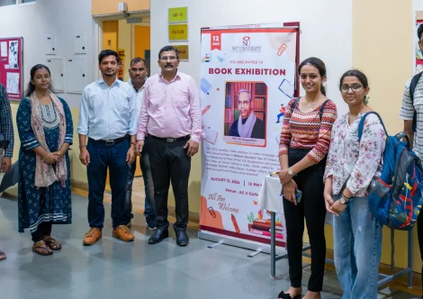 NU LIRC hosts a book exhibition on National Librarians Day